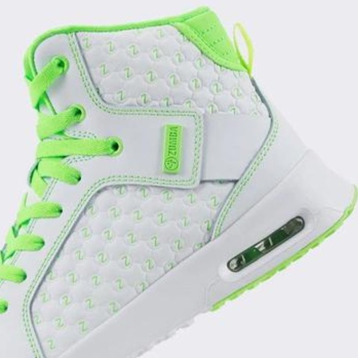 Buty sportowe wysokie biało/zielone Zumba Air Boss