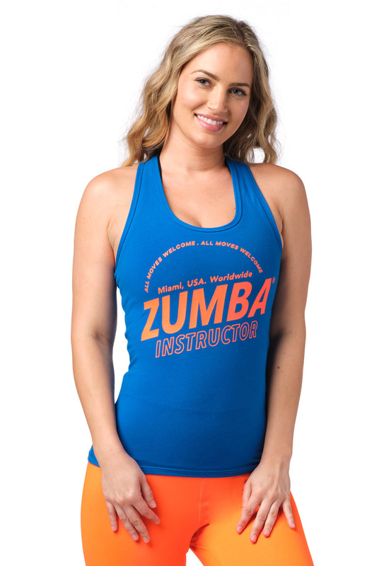 Koszulka damska instruktorska Zumba All Moves Welcome