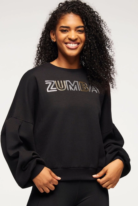 Bluza z bufiastymi rękawami Zumba Runway