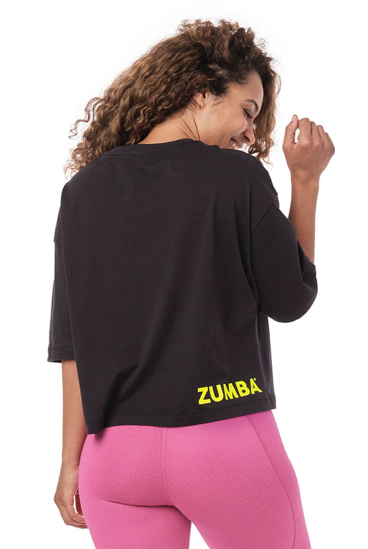 Koszulka damska czarna Zumba Mom