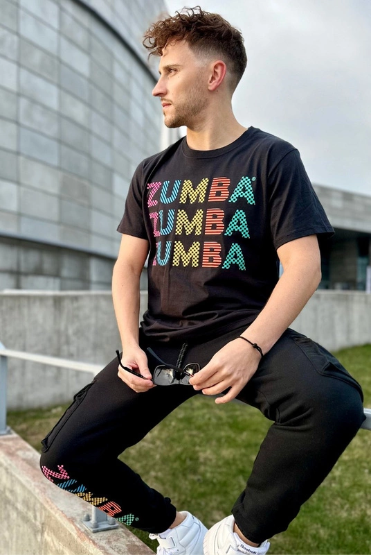 Koszulka T-shirt czarny Zumba Beach Bash