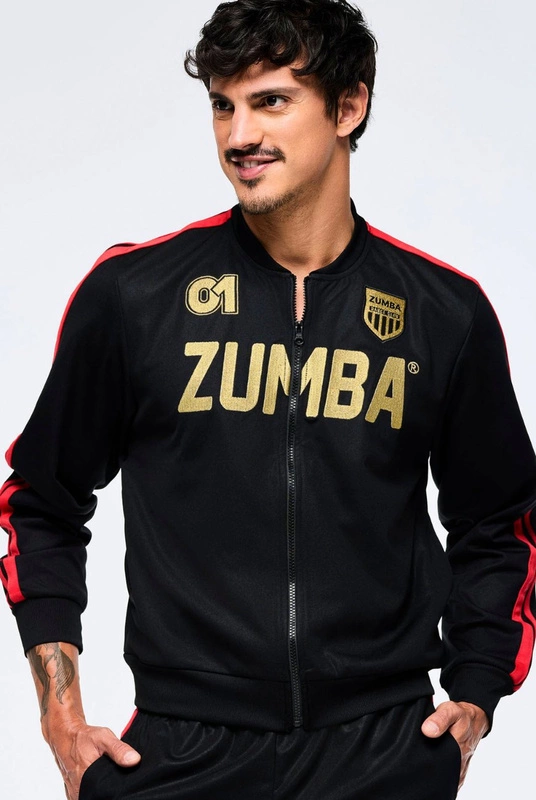 Kurtka unisex czarna Zumba Victory