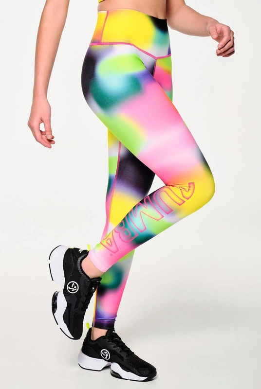 Legginsy z wysokim stanem Zumba Tropidelic 