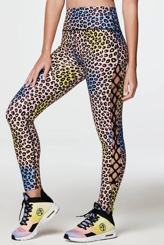 Legginsy z wysokim stanem Zumba Roller Glam