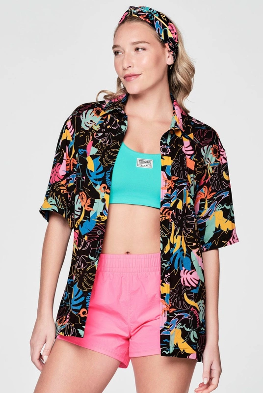 Koszula z krótkim rękawem Zumba Palm Party
