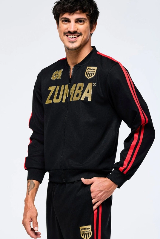 Kurtka unisex czarna Zumba Victory