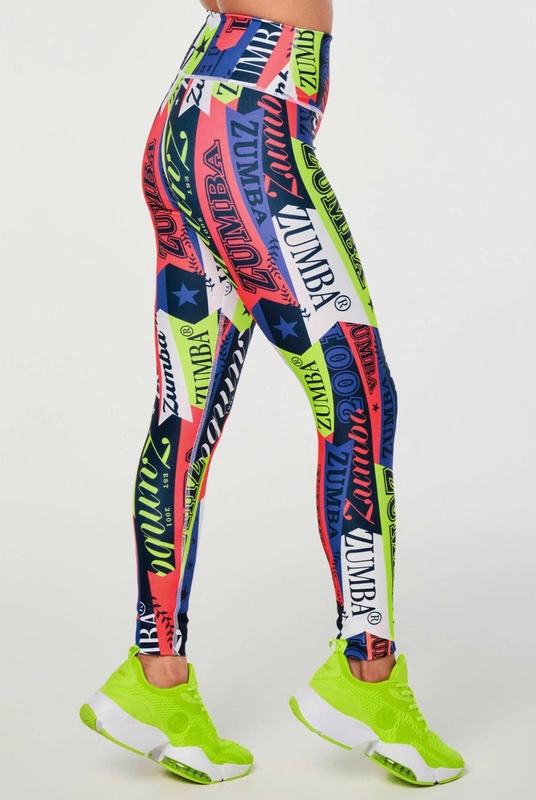 Legginsy z wysokim stanem Zumba Prep