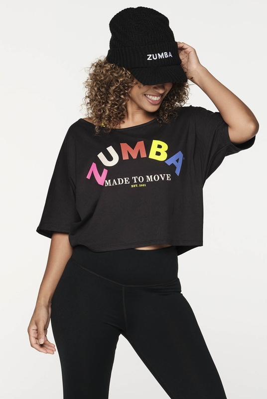 Czapka czarna Zumba Forever