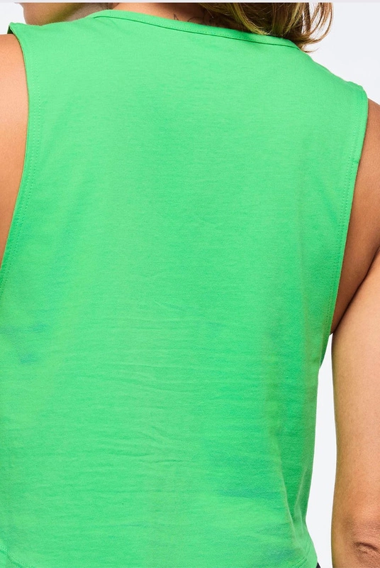 Koszulka bez rękawów zielona Zumba Haus
