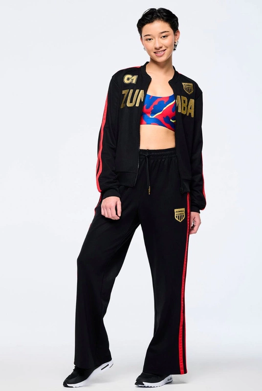 Kurtka unisex czarna Zumba Victory