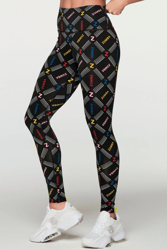 Legginsy z wysokim stanem Zumba Sport Mode