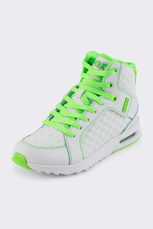 Buty sportowe wysokie biało/zielone Zumba Air Boss