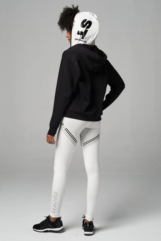 Bluza damska czarna na zamek STRONG ID Final Layer Training